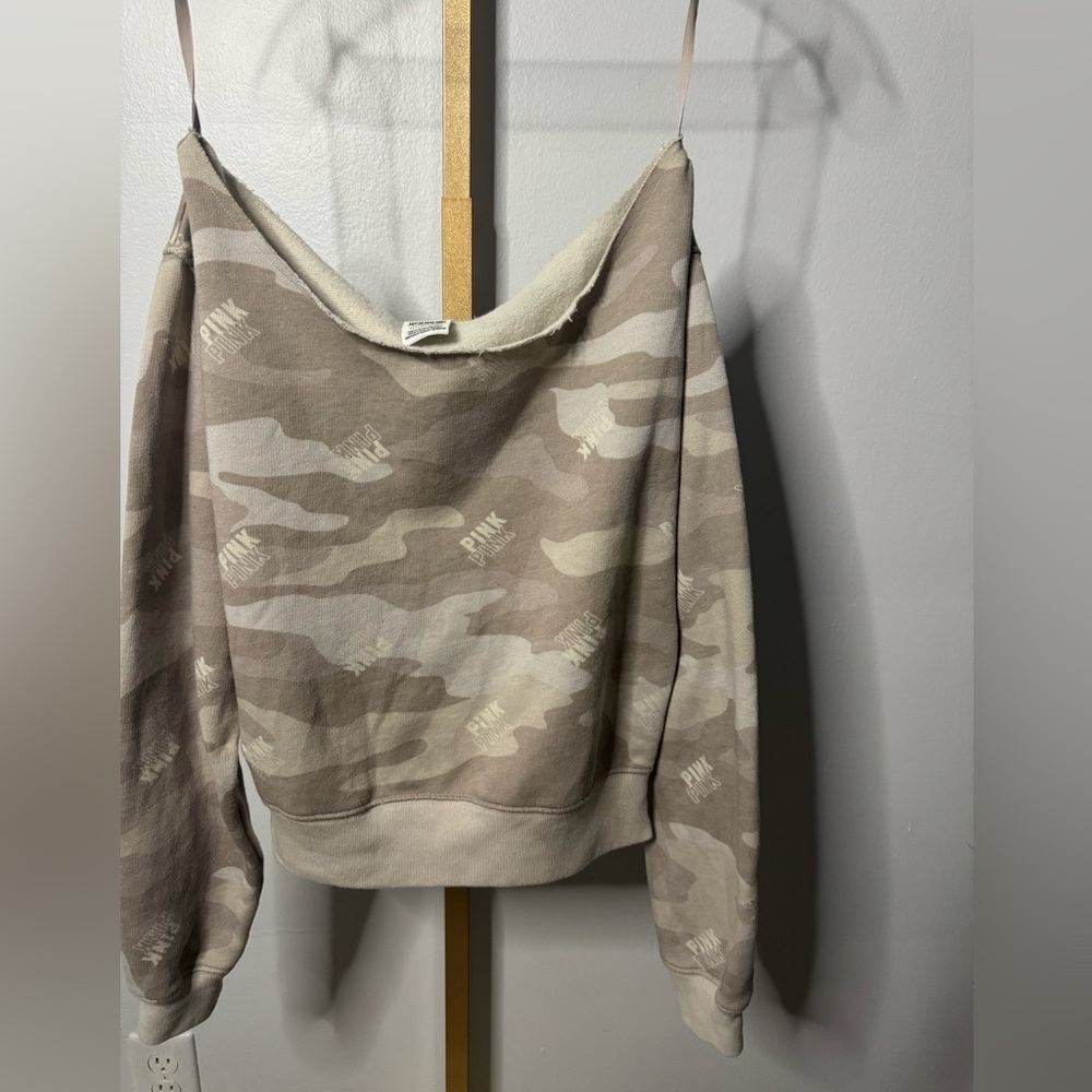 PINK Victoria's Secret Cream Sweatshirt